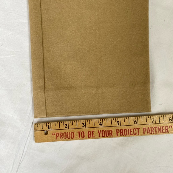 Lauren Ralph Lauren Women's Tan Minimalist Cropped Trousers Pants 12 Old Money - Picture 16 of 16